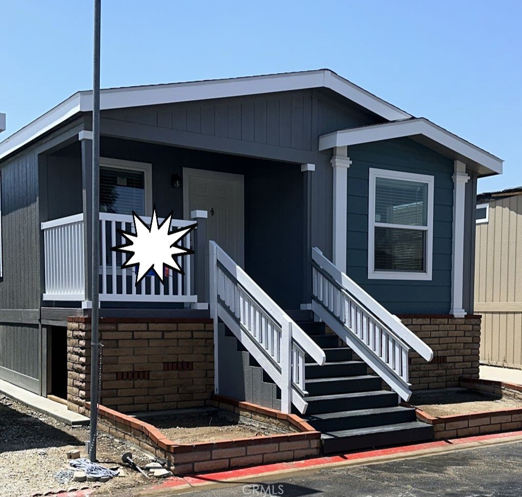 Welcome to this beautiful 4-bedroom, 2 bathroom home located in a family community with secure gate, brand new and ready for yours, with central A/C and central heater, close to 215 freeway, shopping centers and schools.
