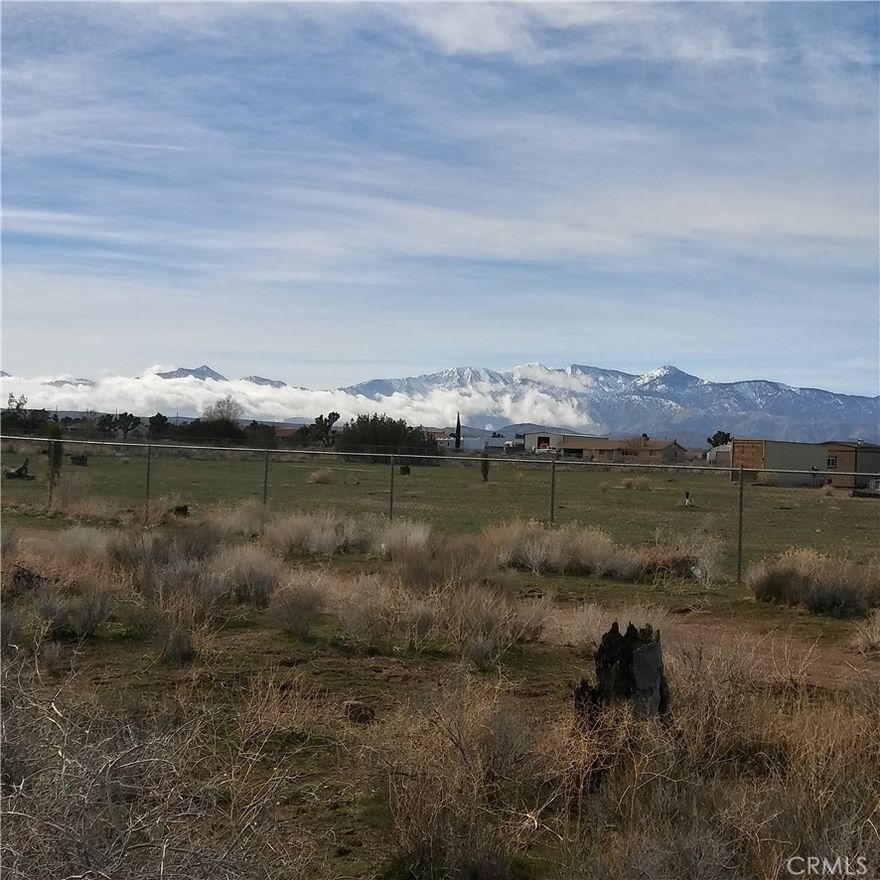 Gorgeous views!! Come build your dream home! Plenty room for all your toys and animals! Planning says lots can be divided into 2.5 acre parcels. Bring your builders and investors to check this out. Located in Oak Hills on the north side of Phelan Rd less than a mile from Hwy 395. Award winning Snowline School District!!!