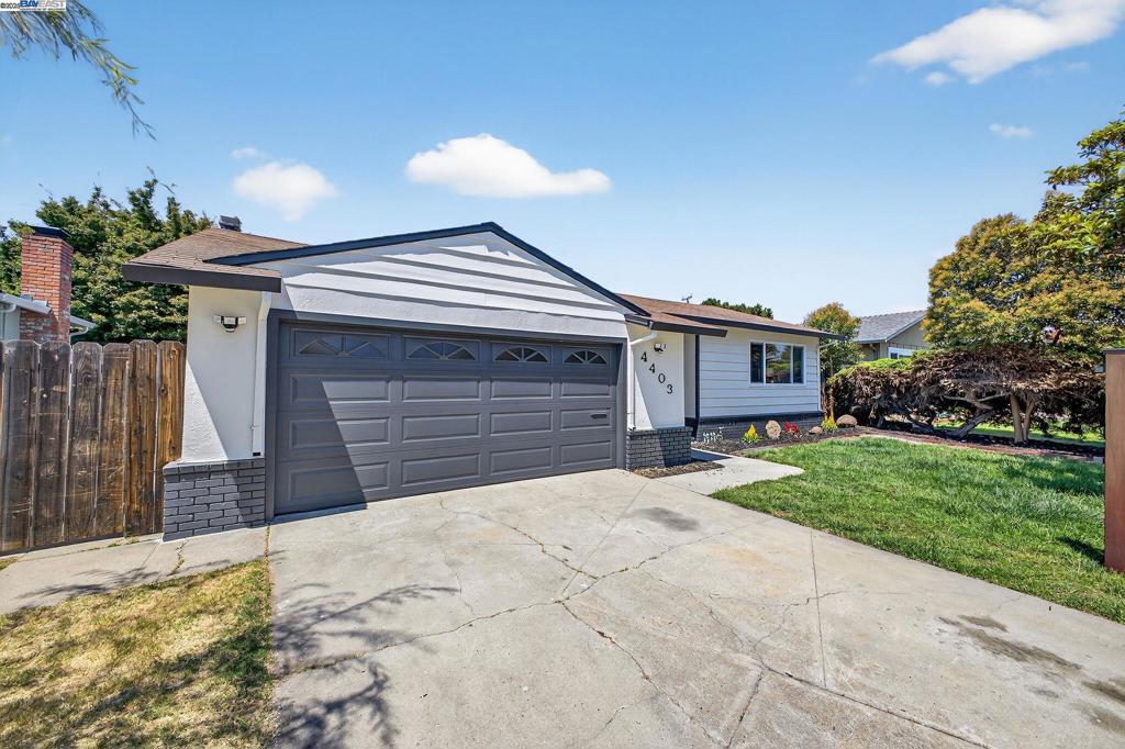 Perfectly situated in Fremont’s desirable Glenmoor area, this beautifully renovated home is a commuter’s dream! Offering 1,390 sq. ft. of stylish living on a 6,120 sq. ft. lot, it features 3 spacious bedrooms and 2 modern bathrooms. The open-concept layout centers around a stunning designer kitchen with sleek grey cabinets, quartz countertops, stainless steel appliances, a striking chandelier, and an oversized island—perfect for cooking and entertaining. The kitchen flows seamlessly into the bright dining area, family room, and living space, all filled with natural light. Updates include luxury vinyl plank flooring throughout, fresh interior and exterior paint, and remodeled bathrooms with elegant walk-in showers. The newly landscaped front yard boasts decorative rocks and vibrant plants, while the spacious backyard offers fresh sod and a large deck—ideal for gatherings or relaxing evenings. New landscaping, With easy freeway access and close proximity to major South Bay tech companies and San Francisco, this home blends style, comfort, and convenience. Don’t miss this must-see gem—join us at the open house this weekend!