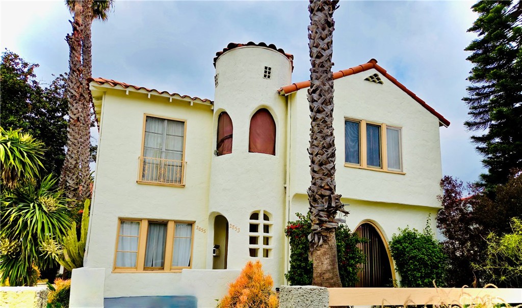 We are proud present an exceptional Spanish style 4-unit building in the heart of West Adams. Built in 1930, the subject consists of four spacious 2 bedroom / 1 bath units each with Spanish style details and charm, in-unit washer/dryers, and individual water heaters. Located in an opportunity zone which can offer powerful tax incentives for investors. Recent improvements to the well-maintained building include exterior paint, new fencing surrounding the property, main sewer line replacement, roof weather coating, and interior remodeling of 2 units. Highly desirable corner lot at the intersection of Buckingham Rd and 29th St with 4 covered garages. 3 garages are vacant and can either be rented for at least $125 each or can be built into 1 or more ADUs to generate further rental income. With current rental upside of 35%, the building presents an amazing value add opportunity in an unbeatable location close to Downtown LA, the 10 freeway, and the Westside. All units are currently eligible for City of LA 3% annual rent increase, which buyer can implement immediately to bring annual income to $105,245.40.