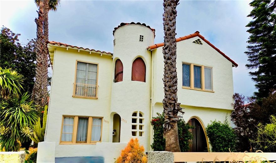 We are proud present an exceptional Spanish style 4-unit building in the heart of West Adams. Built in 1930, the subject consists of four spacious 2 bedroom / 1 bath units each with Spanish style details and charm, in-unit washer/dryers, and individual water heaters. Located in an opportunity zone which can offer powerful tax incentives for investors. Recent improvements to the well-maintained building include exterior paint, new fencing surrounding the property, main sewer line replacement, roof weather coating, and interior remodeling of 2 units. Highly desirable corner lot at the intersection of Buckingham Rd and 29th St with 4 covered garages. 3 garages are vacant and can either be rented for at least $125 each or can be built into 1 or more ADUs to generate further rental income. With current rental upside of 35%, the building presents an amazing value add opportunity in an unbeatable location close to Downtown LA, the 10 freeway, and the Westside. All units are currently eligible for City of LA 3% annual rent increase, which buyer can implement immediately to bring annual income to $105,245.40.