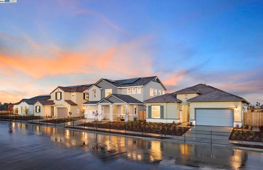 New community, Seagrass by Pulte Homes in charming Discovery Bay.  Enjoy this new energy efficient construction, single story home.  Washer, dryer, and refrigerator included in purchase.  A serenity lake is a central feature at Seagrass.  A new amenity center is under construction which will feature outdoor gathering places and games, pickle ball courts, a half basketball court, and a 2+ mile perimeter trail for additional strolling opportunities. This single-story Plan 1 home is the epitome of luxury living, featuring tastefully selected upgrades, including upgraded cabinetry and countertops, a Chef's kitchen, upgraded flooring, and a covered patio off the main gathering room.*Photos are of model home, not of actual home.*