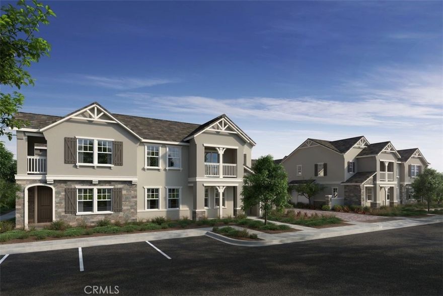 Beautiful Belmont community - Turn-the-key!  Brand new construction professionally decorated and fully furnished executive living included in the price!  Ready for an immediate move-in!  Stunning, two-story home, which boasts an open floor plan with 9-ft. ceilings and luxury vinyl plank flooring throughout main living areas. The stylish kitchen is fully equipped with a large island, Shaker-style cabinets, Iced White quartz countertops, single-basin sink and Whirlpool® stainless steel appliances.  Dual primary bedrooms with full en-suite baths, one upstairs and one down.  Additional highlights include a solar energy system, LED lighting, smart thermostat and tankless water heater. 10-year limited warranty.   
Photo is a rendering of the model. Buyer can either lease or purchase the Solar.