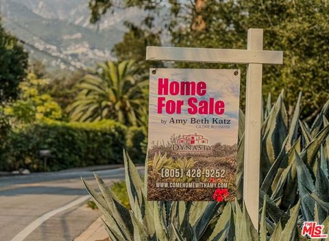 Tiny photo for 520 Barker Pass Road, Santa Barbara, CA 93108 (MLS # 25578105)