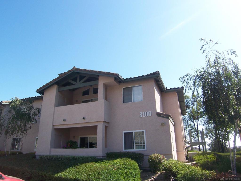 Great Opportunity to purchase a 2 bedroom condo in The Summit. This is a Top(2nd) Floor unit with wide open ceilings and the larger, more Desirable floor plan. Bedrooms are Split with Kitchen, Dining and Living in between. The living room has a Fireplace to cozy up to or walk out to the Balcony and enjoy relaxing outdoor Views. Featuring a huge Walk in Closet in the Primary Bedroom and Full size Laundry closet in unit. There are 2 assigned parking spaces (1 covered). Close to 4S Commons Shopping Center, Library and Restaurants. Poway Unified Schools. Complex Amenities include 2 Pools, Hot Tub, Exercise Room, Club Room, Rec. Area and Tennis. Presented at an Affordable Price allowing you to make renovations as you choose and when you choose. Close to 4S Commons Shopping Center, Library and Restaurants. Poway Unified Schools. Complex Amenities include 2 Pools, Hot Tub, Exercise Room, Club Room, Rec. Area and Tennis. Presented at an Affordable Price allowing you to make renovations as you choose and when you choose.