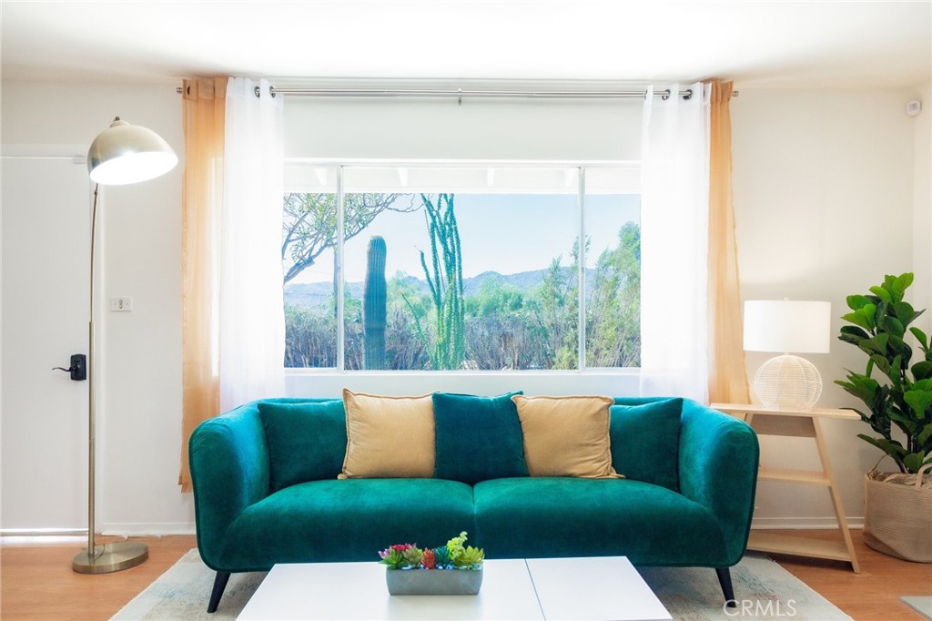 Here's the deal!
A neat ready to go 1st.,2nd. or investment home waiting for you!
2 bedroom, 2 bathrooms, a large, covered patio, with established landscaping close to downtown Joshua Tree.