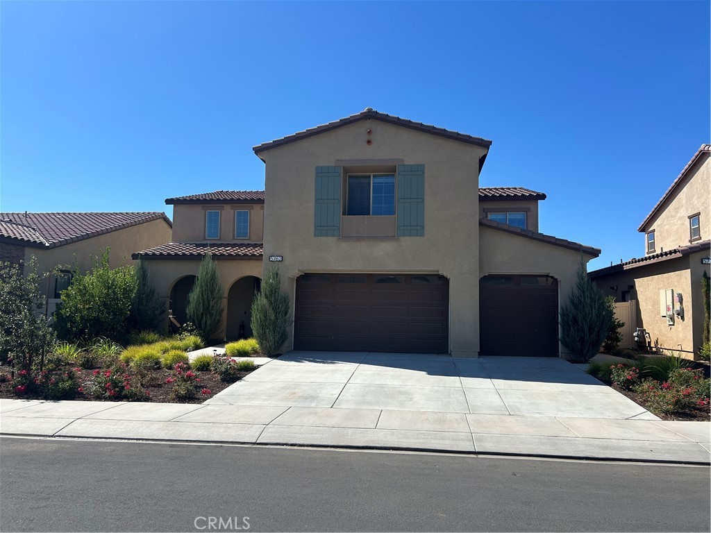 Don't miss out on this stunning Atwell home, built in 2020. The Horizon Plan 3 is the largest in the community, offering 3,293 square feet of space. The upgraded backyard features a spacious cement patio. This home includes 5 bedrooms, 3 bathrooms, a family room, an office, and a 3-car garage. The open-concept downstairs layout boasts a kitchen, dining area, great room, and office. The kitchen features an island with seating for four, while the great room and dining area open to the backyard, creating a bright and airy atmosphere. Downstairs also includes an office, a bedroom, and a full bathroom. Upstairs, you'll find the primary suite with a walk-in closet, three additional bedrooms, a second bathroom with double sinks, a loft-style game room, and a laundry room. The Atwell Community Association offers fantastic amenities, including two pools, two spas, a lake, hiking trails with a creek, two playgrounds, a basketball court, and two parks. This home and community provide incredible value and an amazing lifestyle..