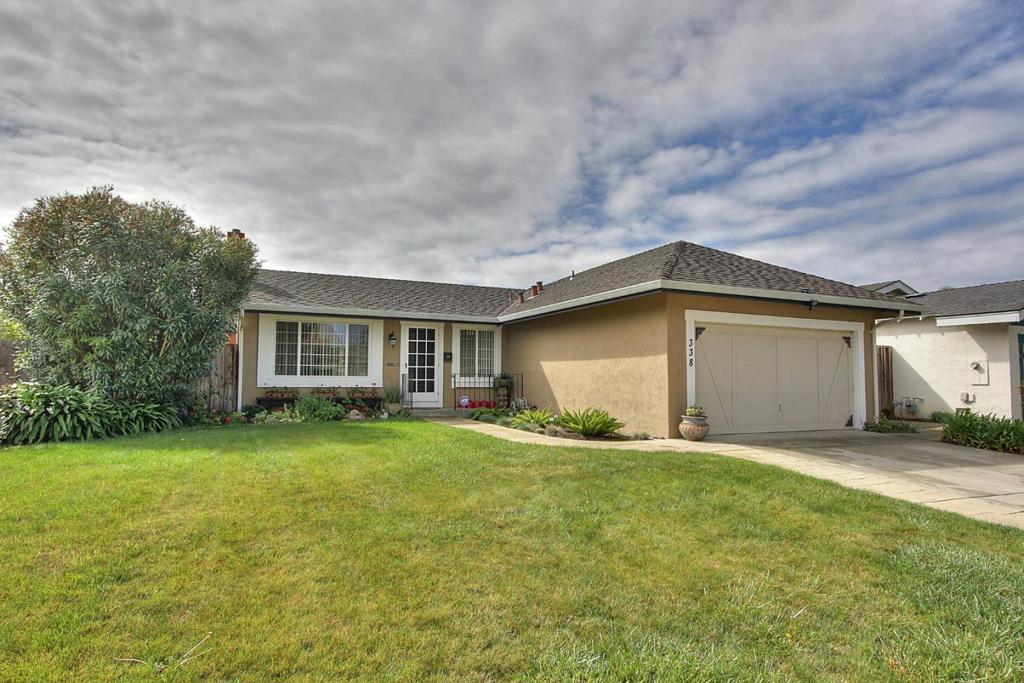 Gorgeous Home in Del Robles Neighborhood! | Chef's Kitchen with Granite Slab Counters, Cherrywood Cabinets and Stainless Steel Appliances | Porceline Stoneware Tile and Hardwood Floors | Large Bedrooms | Remodeled Bathrooms | Crown Molding Throughout | Double Pane Windows | Big Backyard for Entertaining and BBQ Parties | Covered Patio | Location is Perfect - Easy Access to 85/87/101 | Walk or Bike to Shopping Centers and Schoolsl | You Gotta See This!