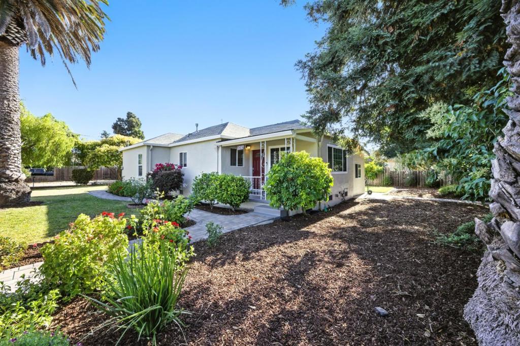 Two homes on one huge lot!!! Welcome to sunny 1097 Tenth Ave! Both homes sit on a large 10964 sq ft PRIVATE, CORNER LOT where you are surrounded by lush gardens, flowers, mature redwoods, fruit trees. The Main home is 1290 sq ft with three large bedrooms, remodeled kitchen, two full bathrooms, office and a lovely living room. The second home is an approx 575 sq ft ADU with full kitchen full bath, living room, bedroom, and its own backyard space. Both homes are in great condition, offers lots of natural light, and are on opposite sides of the lot which offers tons of privacy. The owners have added many upgrades including new pavers in large patio area and walkways, new landscaping, new tesla car charger, and new sewer line all done in 2024. It is a ton of home and lot for the money and perfect for homewoners and investors. Lot zoned R2. Live in one and rent the other or have extended family stay all in one place! This is a very nice and special property you will love. The Central location is ideal for a quick commute to Palo Alto, Redwood City or Menlo Park, and Redwood City has the best weather on the Peninsula!