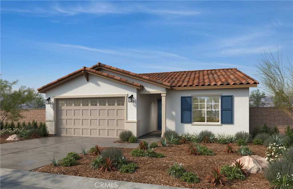 Beautiful Monteverdi community single story home in the picturesque community of Monteverdi. Home has a spacious great room, with generous kitchen, large island and walk in pantry. Home is situated on Cul-de-sac. Interior features include: 9' ceilings and open concept Kitchen and living spaces. Home also features a Energy Star Certified microwave, dishwasher and range, as well as a high efficiency water heater. This home has a huge lot.
Photo is a rendering of the model. Buyer can either lease or purchase the Solar.