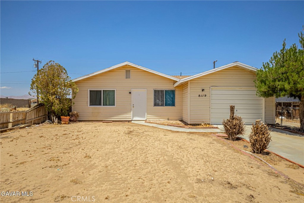 Welcome to this California City home. Great for first time home buyers. This charming home is located on north loop side. Home has 3 very spacious bedrooms and 1 bathroom. Laminate flooring throughout. It has nice front yard and back yard. Also, it comes with an additional storage shed in the back of the home for all of your home equipment. Home is on city sewer and gas on propane tank. Don't miss out on this one!