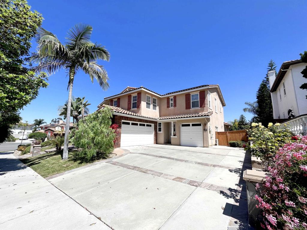 Gorgeous and exceptional single house located in a quiet neighborhood--Rancho Penasquitos. Easy freeway access but no freeway noise. This bright and sunny home is very convenient to top-rated Poway Unified Schools, shopping centers, and restaurants. The home features a grand entry and soaring ceilings, as well as high-quality wood floors. Entertainer’s backyard with built-in BBQ, fountain, outdoor speakers, and several patios. Dual AC and heating. Newer appliances. Downstairs master suite with retreat and fireplace; Chef’s kitchen with granite countertops, large island, 6-burner stove, and walk-in pantry; Family room with fireplace and surround sound; Bonus room/loft or upstairs family room; Large laundry/utility room with work area and service entry. Tenant pays for all utilities; Solar included in the rent; No smoking; Small dog (<40 lbs) is allowed with an additional fee. Furniture is optional at no additional cost. 2 car garage and 4 drive way parking spaces. The move-in date is flexible and negotiable. Photos are from previous listing.