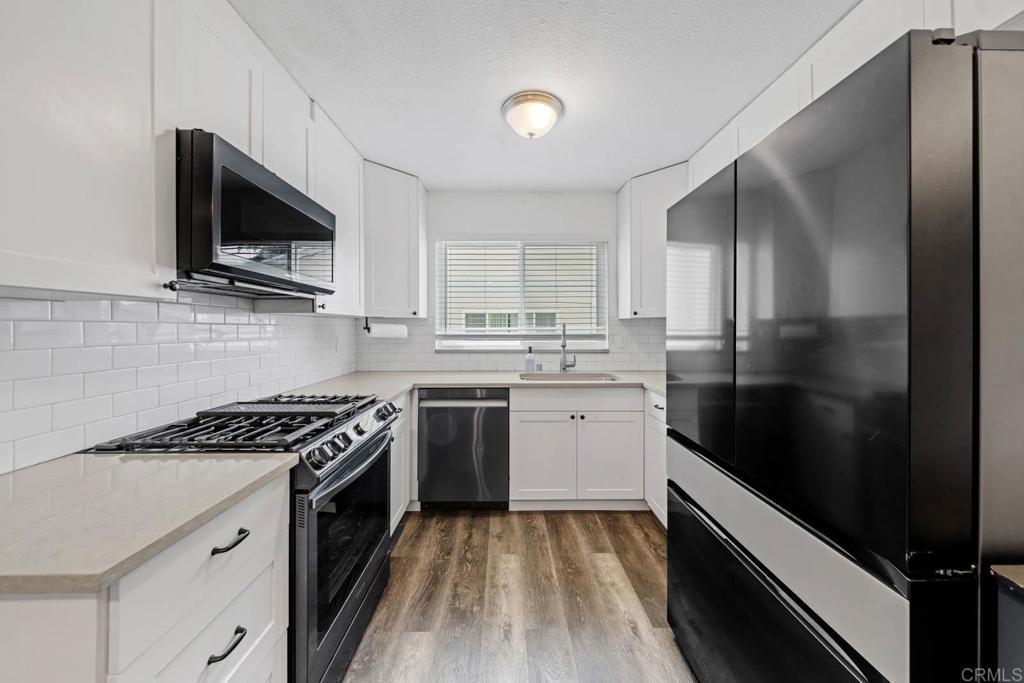 Welcome home to this beautifully maintained top level condo in the heart of Santee!This 2-bedroom, 2-bathroom retreat offers the perfect blend of comfort and convenience. With 936 square feet of living space, you'll enjoy plenty of room to relax and unwind.Conveniently located near shopping, dining, and entertainment options. This condo combines potential with prime location having easy access to I-8 and I-15 for seamless commutes.Close to parks and schools.Enjoy the community pool,in unit laundry, and assigned parking + plenty of street parking in front of the unit. One covered carport spot , Everything uncovered is free for all. This is the perfect for first-time buyers, investors, or downsizers!Don't miss out on this amazing opportunity!Schedule a showing today and make this condo yours!Contact me for more information or to set up a private viewing!