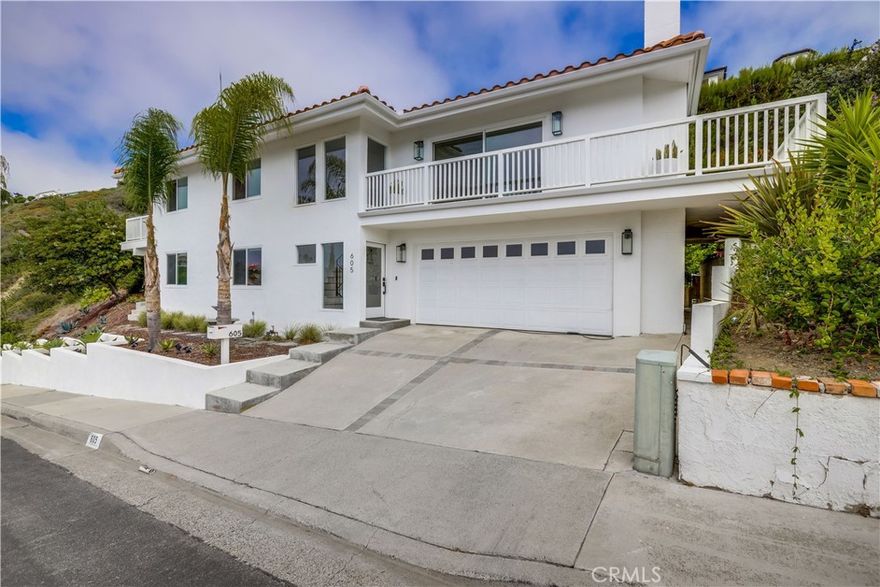 Spectacular ocean views meet major upgrades in this fully remodeled 3 bedroom, 3 bathroom San Clemente retreat. From the moment you walk in, you’re greeted with panoramic ocean vistas and a bright, open living space featuring a remodeled kitchen with quartz countertops, shaker cabinets, and stainless steel appliances. The primary suite is a private sanctuary with a spa-like bathroom, walk-in closet, and endless ocean views. This home is packed with recent updates including a new whole-home water filtration system, new roof underlayment, new rain gutters, and two Tesla chargers in the garage, plus countless thoughtful touches throughout. With no neighbor on one side, the property offers both privacy and convenience, just minutes to beaches, trails, shops, and top-rated schools. Blending contemporary elegance with the ultimate coastal lifestyle, this home is truly move-in ready and a rare find in San Clemente.  Seller has begun the process of installing a pool, fence, and hardscaping.  Plans are currently under review with the city.  Buyer can choose to continue with that process or keep it as is!