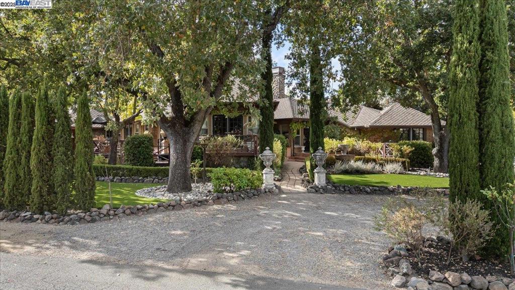 Experience the best of Danville living in this beautiful five-bedroom, three-bath estate perfectly situated on a private 1.09-acre lot. This exceptional property offers the ideal blend of tranquility, space, and convenience—just minutes from downtown Danville, top-rated San Ramon Valley Unified School District schools, fine restaurants, shopping, and parks. Step inside to discover bright, open living spaces, vaulted ceilings, and expansive windows that fill the home with natural light. The thoughtfully designed floor plan offers both formal and casual areas, perfect for entertaining or relaxed family living. Outside, the sprawling backyard provides endless opportunities—build your dream backyard Oasis or simply enjoy the peace and privacy of your own retreat surrounded by mature landscaping.Located in one of the East Bay’s most desirable communities, this home offers quick access to I-680, making commuting to Walnut Creek, Pleasanton, or Silicon Valley effortless. Danville’s charming downtown, with favorites like Bridges Restaurant & Bar, Revel Kitchen. Top-rated nearby schools. https://apps.fastout.com/DynamicDroneView.aspx?panoguid=2e3fe8a6-a5f7-11f0-8bcb-064088cc2d71