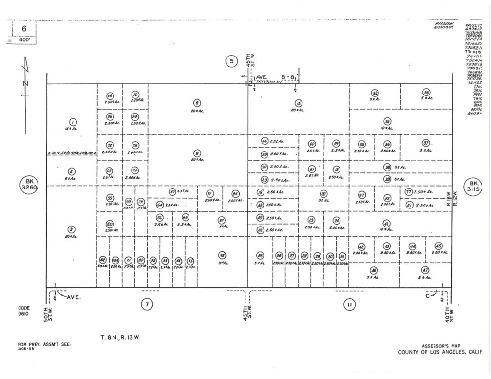 FIVE ACRES IN LOS ANGELES COUNTY...! DEVELOP AND BUILD YOUR DREAM HOME OR KEEP AS SMART INVESTMENT. PRICED TO SELL. WHETHER YOU ARE AN EXPERIENCED INVESTOR LOOKING TO ADD TO YOUR PORTFOLIO OR FIRST TIME VACANT LAND PURCHASE THIS IS AN AMPLE SPACE TO BEGIN. GIVE YOUR ARCHITECT A CALL AND START PLANNING YOUR DREAM HOME TODAY. TWO DEVELOPED LOTS WITH HOMES ADJACENT TO PROPERTY.
BROKER / AGENT DOES NOT GUARANTEE ACCURACY OF SQUARE FOOTAGE, LOT SIZE, ORDINANCES, ZONING, RENT CONTROL, PERMITS, USE CODE
AND/OR OTHER INFORMATION CONCERNING THE CONDITIONS OR FEATURES OF THE PROPERTY PROVIDED BY THE SELLER OR OBTAINED FROM
PUBLIC RECORDS. BUYER IS ADVISED TO INDEPENDENTLY VERIFY THE ACCURACY OF ALL INFORMATION WITH APPROPRIATE PROFESSIONALS.