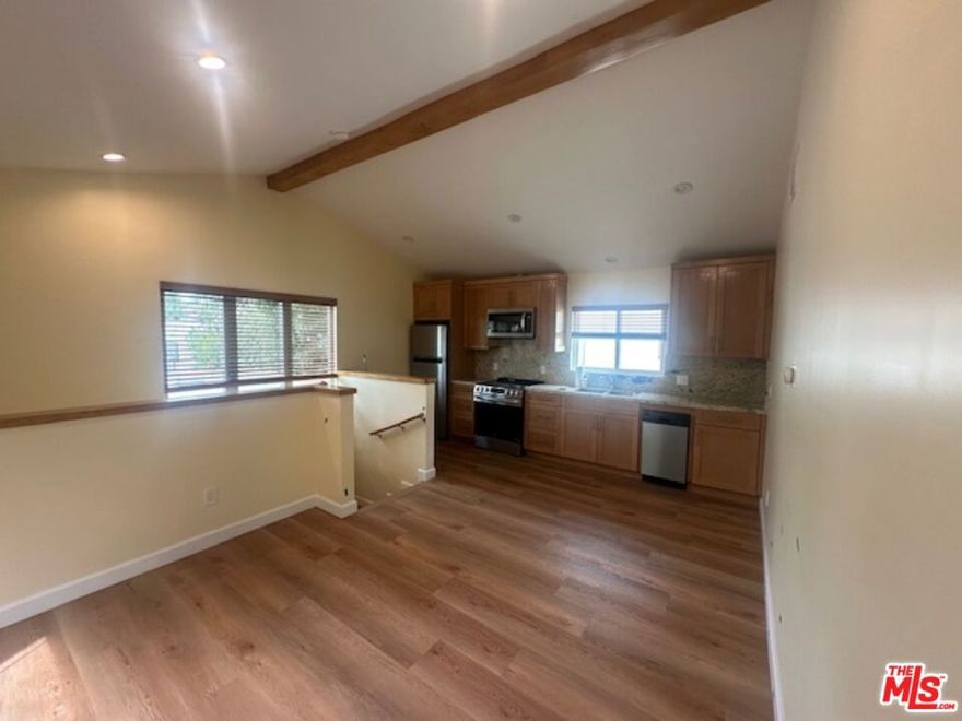 Beautiful new 1 bedroom  ADU, complete with all modern appliances & exclusive Washer/Dryer in very quiet peaceful setting overlooking tree lined backyard. Large bedroom & wall to wall closet not pictured . Located in West LA, minutes from UCLA, Century City. Easy permit parking on street