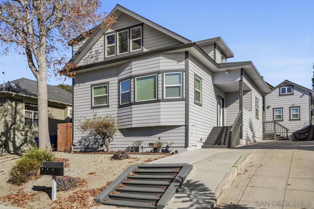 Presenting a rare opportunity to own a beautifully remodeled 4-plex in the heart of Golden Hill. This turn-key investment offers exceptional rental income potential w/modern upgrades, spacious layouts, & stunning design details. Entire building was rebuilt from ground up in 2021. Each unit has been thoughtfully renovated, featuring high-end finishes, new flooring, upgraded kitchens w/stainless steel appliances, granite countertops, & sleek cabinetry. Bathrooms have been updated w/contemporary fixtures, giving each space a fresh, welcoming feel. Outside, the property showcases charming curb appeal with low maintenance landscaping & off-street parking. Tenants will enjoy added comforts with efficient heating/AC spliters, ceiling fans, pool/spa, onsite coin op laundry, amazing tenants in place, all conveniently located near shopping, dining, & public transportation, this fourplex is a highly attractive option for buyers looking for quality, comfort, and convenience. Whether you're a seasoned investor or entering the market for the first time, this fourplex offers a fantastic chance to acquire a low-maintenance, high-yield asset in a thriving area. Schedule a viewing today and discover the perfect blend of style, function, and investment potential!