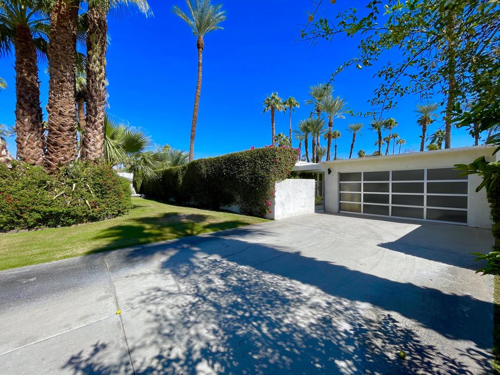 Furnished mid-century modern home FOR LEASE that is spacious with a pool and a garage in Rancho Mirage, nestled in the historic Tamarisk Country Club neighborhood. Light and bright throughout the 2,012 square feet of living space and appointed to compliment the clean lines of the architecture. Built in 1962, Large sliding glass doors open from the living and dining area to let in light and allow you to take advantage of the desert lifestyle. There is a sparkling pool with mountain views. Stainless steel appliances plus newer washer/dryer and bedrooms that are furnished and stylishly decorated. Welcome home.