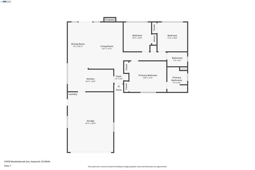 31070 Meadowbrook Ave, Hayward CA 94544