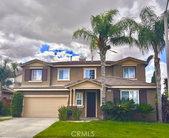 This 2005-built home boasts 5 bedrooms and 3 baths across 2,828 sq ft of thoughtfully designed living space. Primary suite has spacious walk-in-closet and you will also find a large loft upstairs. You will enjoy a bright, open floor plan, an inviting kitchen with granite counter tops perfect for entertaining, and a serene backyard featuring a sparkling pool and relaxing spa—both fully maintained—ideal for quiet evenings or lively weekend gatherings.
Nestled in a peaceful cul-de-sac within a quiet neighborhood, this home offers the perfect blend of comfort, privacy, and convenience. Located just minutes from Menifee Plaza’s shopping and dining, and with easy freeway access, it’s ideal for both commuters and families alike.