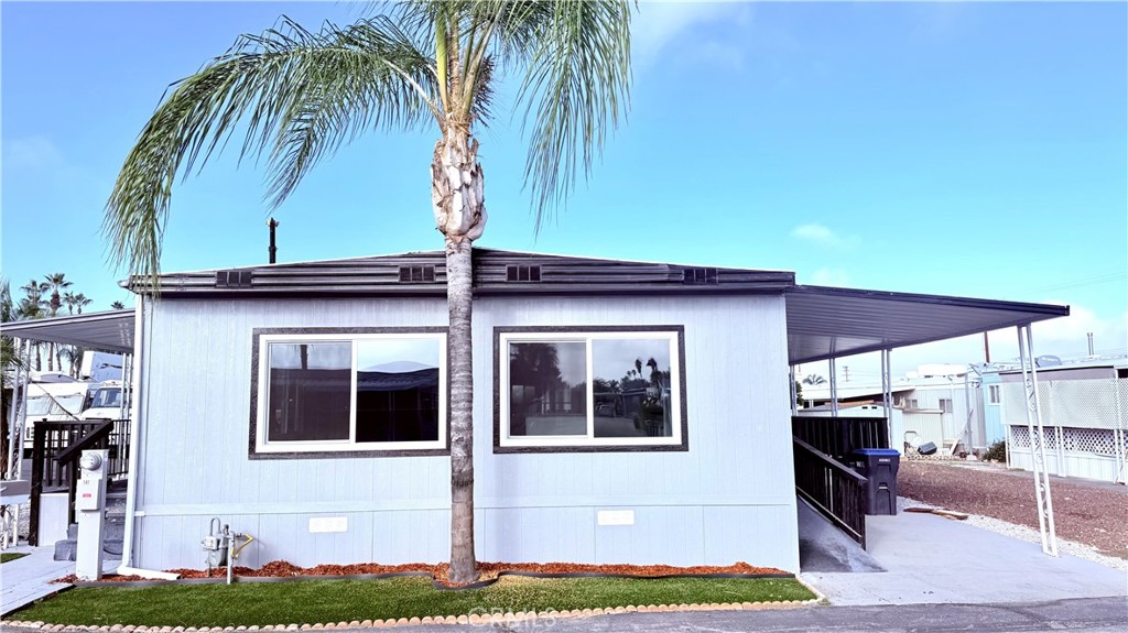 Welcome to Arroyo Fairways – a Premier 55+ Golf Community!
This beautifully remodeled home is move-in ready and features modern upgrades throughout. Enjoy peace of mind with a new heating and air conditioning system, a newly re-sealed roof, and dual-pane windows for energy efficiency. Situated on a corner lot with open space beside it, this home has a new front and back porches where you can relax and take in the stunning views of the Idyllwild mountains. The open kitchen features beautiful acrylic countertops with custom tile accents, an island with a gas stove and glass range hood, perfect for cooking and entertaining. The master bathroom includes a walk-in shower for added comfort and convenience. Arroyo Fairways provides resort-style amenities, including free golf, a clubhouse, swimming pool, jacuzzi, billiards, barbecue area, covered shuffleboard, and more. Come retire in comfort and enjoy a peaceful, scenic setting surrounded by friendly neighbors and beautiful mountain views.