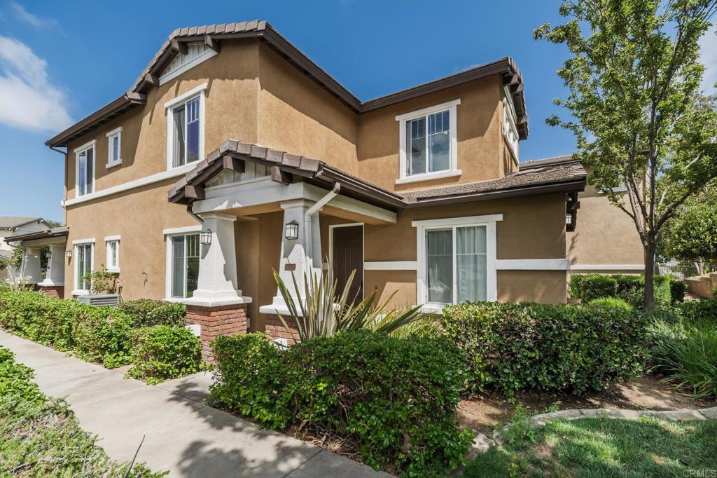 Welcome to 357 Borden Road in the vibrant and welcoming city of San Marcos, CA! Situated on a desirable corner lot, this delightful 3-bedroom, 3-bathroom townhome offers an impressive 1,840 square feet of thoughtfully designed living space. Notably, the home features an optional bedroom, office, or den downstairs, along with a full bathroom, providing flexible living arrangements to suit your needs. The home prioritizes comfort with air conditioning to maintain a pleasant climate no matter the season. Each of the large bedrooms offers ample space, ensuring everyone has their own cozy retreat. Step outside to find a private patio. This outdoor oasis is perfect for hosting friends, enjoying al fresco dining, or simply unwinding while taking in the fresh air. Practicality is at the forefront with the inclusion of a washer and dryer in the unit, ensuring laundry tasks are convenient and efficient. A spacious garage caters to parking and storage needs, includes an EV charger, providing an added layer of convenience. Located in a prime area, the home is just a stone's throw from vibrant shopping centers and transit options, making daily errands and commutes effortlessly easy. Plus, it resides within the San Marcos Unified School District, known for its excellent educational opportunities. Don't miss the opportunity to make 357 Borden Road your new home. Contact us today to schedule your viewing and envision the wonderful life awaiting you in this fantastic San Marcos property!