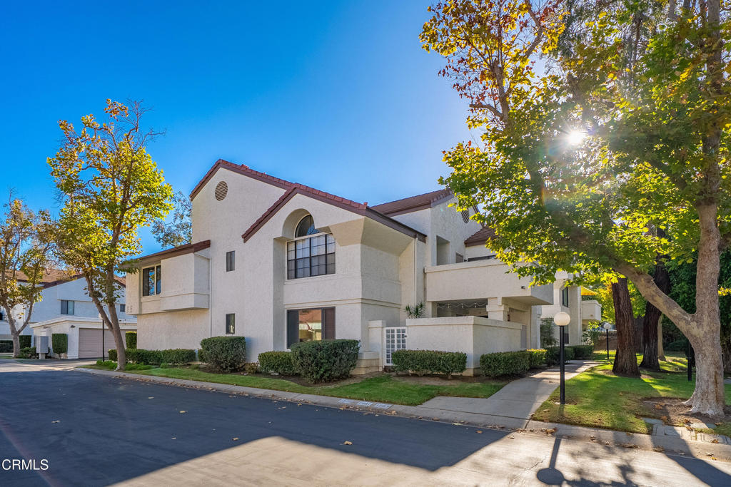 Beautifully Updated Mission Oaks Condo! This Inviting 2 Bedroom, 1 Bathroom Home Offers Comfortable Living In One Of Camarillo's Highly Desirable Neighborhoods. Step Inside To Discover Voluted Ceilings That Create A Bright & Open Atmosphere Throughout.  Fresh New Carpet Adds A Clean and Move-In Ready Feel. The Updated Kitchen Features Modern White Cabinetry, A Brand New Stainless Steel 5 Burner Cooktop, Refrigerator, Microwave and Dishwasher. Perfect For Everyday Meals & Entertaining! The Floor Plan Includes A Spacious Family Room & Separate Dining Room Off The Kitchen, Providing Wonderful Flexibility For Daily Living & Hosting Guests. The Bathroom Features A Shower/Bathtub & Dual Sinks. Additional Highlights Include A Detached 2-Car Garage Offering Ample Parking & Separate Laundry Room. Located In A Premier Camarillo Location Known For Its Beautifully Maintained Grounds, Serene Greenbelts, Community Pool & Spa, Even RV/Boat Parking. Truly Something For Everyone. Located Near Parks, Walking Trails, Restaurants, Schools & Freeway. Don't Miss Your Chance To Own In One Of Camarillo's Most Sought-After Neighborhoods! Some Photos Are Virtually Staged.