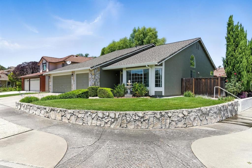Welcome to 1415 Quail Walk Drive, a beautifully maintained 3-bedroom, 2-bathroom home nestled on a desirable corner lot in North Gilroy. Offering 1,739 sq ft of comfortable living space, this move-in ready residence features a spacious primary suite, bright interiors, and a well-equipped kitchen perfect for daily living or entertaining. Enjoy the benefits of a 3-car garage, copper plumbing, RV parking, and a convenient drive-through garage for added flexibility. Step outside to a large, private backyard ideal for relaxing, gardenings. Located near top-rated Schools, with nearby parks, this home is perfect for families. Commuters will appreciate easy access to Santa Teresa Blvd, Monterey Road, and Highway 101. Enjoy the charm of nearby Gilroy wineries and the comfort of a well-established neighborhood.