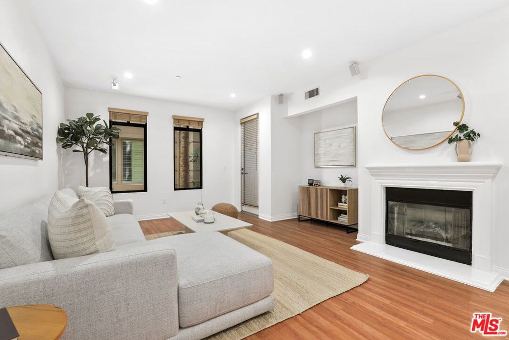 Welcome home to your Playa Vista Dream! This 2-bedroom, 2-bathroom condo is ideally located in the popular Metro building, celebrated for its striking Art Deco design. The south-facing unit is conveniently situated on the first floor, offering easy outdoor access for both you and your pets, while still maintaining comfort and privacy.Inside, you'll find thoughtful upgrades including recessed lighting, a spacious primary suite with a double vanity, and full-size in-unit laundry neatly tucked into a hall closet. Two secure underground parking spaces add to the convenience, while residents also enjoy access to two in-building hot tubs. Directly across the street, Crescent Park offers a peaceful retreat just outside your door. Enjoy world-class amenities at the Centerpointe Club and the Resort, including fitness centers, pools, and relaxation spaces. Spend time at nearby Concert Park or explore one of the 28 other parks spread across 47 acres. Located close to shopping, dining, and entertainment, this condo truly offers the best of Playa Vista living.