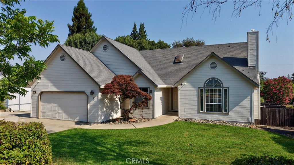 Welcome to this charming and well-kept home nestled in a quiet, friendly neighborhood. Featuring a beautifully manicured front yard and a peaceful setting, this property offers both comfort and functionality in a prime location just minutes from Lake Oroville and outdoor recreation. Step inside to find a bright and open living area with large windows that let in plenty of natural light. A pellet stove adds warmth and coziness during the cooler months, creating the perfect space to relax and unwind. The kitchen offers generous cabinet space and a cozy dining nook, making it ideal for daily living or hosting guests. The home features 3 spacious bedrooms, 2 bathrooms, and a dedicated laundry room for added convenience. The backyard is complete with a large deck and raised garden beds, making it the perfect place to sip your morning coffee, host weekend barbecues, or unwind with a bit of gardening. Don’t miss out and schedule a showing with your favorite realtor!