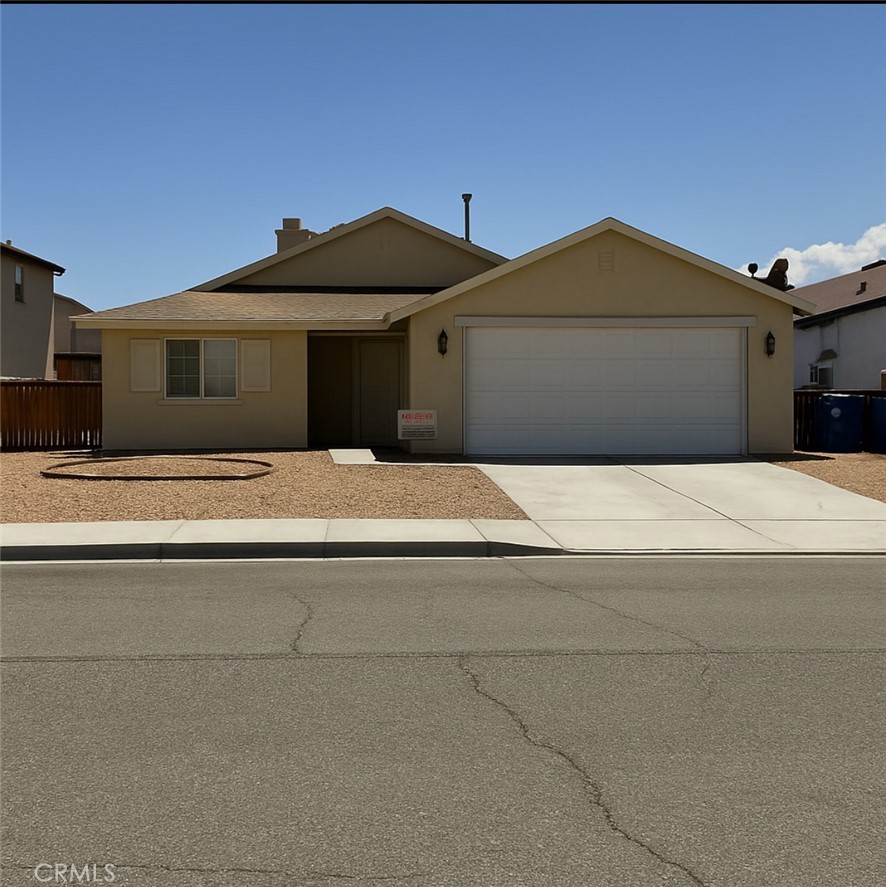 High Desert Gem with Solar Savings!
Experience the best of Victorville living in this beautifully maintained 4-bedroom, 2-bath home. Built in 2004, this charming residence boasts an open-concept kitchen with ample storage and a walk-in pantry, plus newer wood flooring throughout. The spacious living room, with its soaring ceilings and cozy fireplace, offers an inviting atmosphere. Enjoy the flexibility of a bonus room, perfect as a 4th bedroom or dedicated home office. The recently installed solar panel system means significant energy savings year-round! Outside, a large backyard awaits, ready for entertaining or soaking in those spectacular desert sunsets. Don't miss this opportunity for comfort and efficiency in a desirable location.