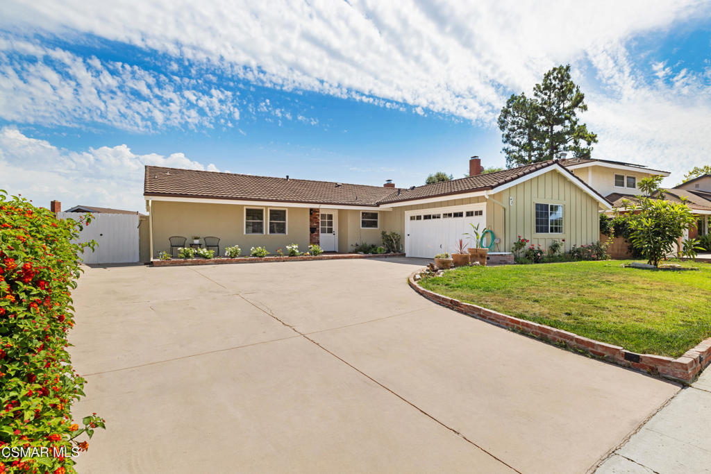 Great opportunity! Affordable, neat and clean home in a very nice, established neighborhood. This model is the largest of the single-story plans in the Dutch Haven neighborhood with four bedrooms, 2 baths, a large dining area and kitchen with a large patio area off the side. The living room has a nice fireplace and added sliders to the rear yard. Over-sized garage was used as living area with some flooring installed. Home has recently been painted in and out. Smooth ceilings and added recessed lights plus many other nice touches. The rear yard can use some help and there is a work shed in the yard as well. Extra -wide driveway and possible parking along side of home. Schools and stores are all very convenient. This is a trust sale and priced to be accepted in its current condition. Parts of the property need attention while other aspects are better than average.