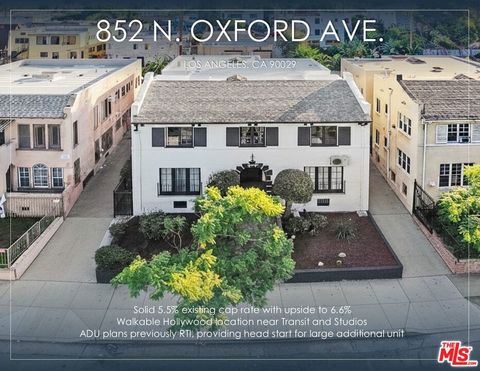 Photo of 852 N Oxford Avenue, Los Angeles, CA 90029 (MLS # 26656095)
