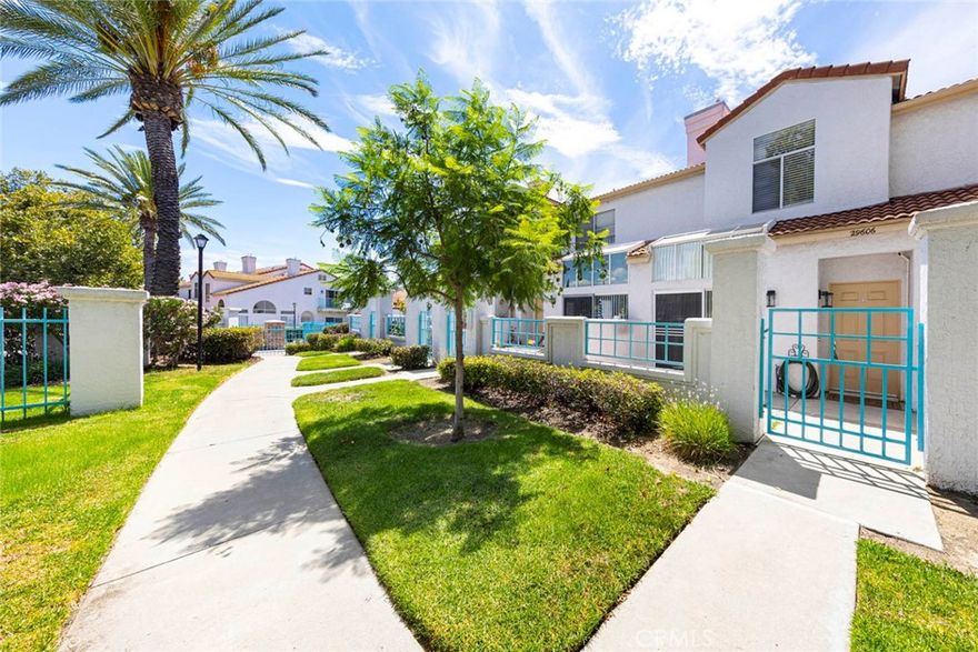 Located in the desirable gated community of Rancho Del Mar, this turnkey condo offers resort-like amenities and a prime Temecula location. Just steps away from the community pool, spa, tennis courts, weight room, and clubhouse, you’ll enjoy a lifestyle of comfort and convenience.

Inside, the condo features two upstairs bedrooms, including a spacious primary suite with a large, mirrored closet and an ensuite bathroom with a vaulted ceiling. A second full bathroom and an upstairs laundry room with shutter doors provide added functionality. The main living area showcases upgraded tile flooring, the kitchen incudes oak cabinets, tile countertops, recessed lighting and stainless steel appliances. Freshly painted throughout, and new carpet throughout the upstairs- this home is clean and move-in ready. Outdoor features include a private patio, a 1-car garage with direct entry, plus an additional single-car garage. Conveniently located near the freeway, and minutes from charming Old Town Temecula, this condo blends comfort, style, and accessibility — perfect for those seeking easy living in a vibrant community.