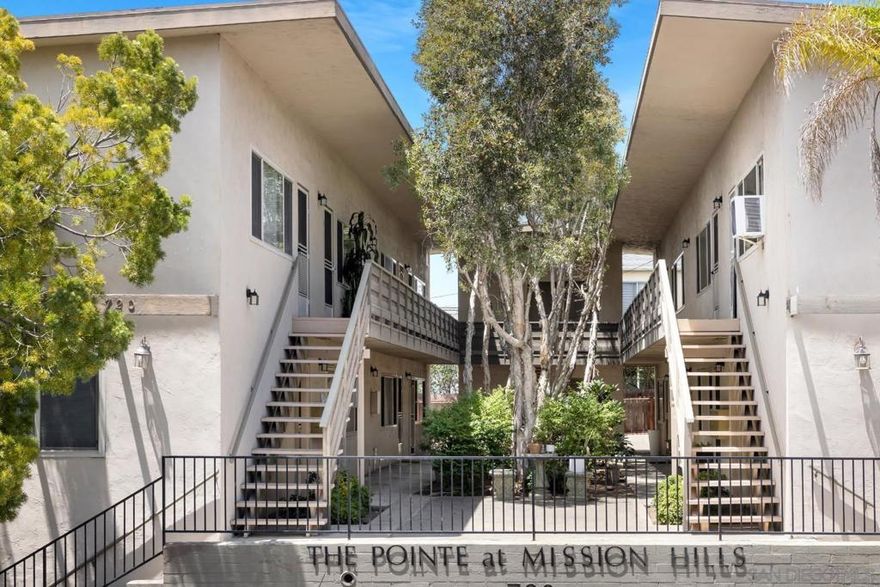 Charming Mission Hills Gem! This beautifully maintained 1-bedroom, 1-bath condo offers an open-concept layout and a stylishly updated kitchen featuring stainless steel appliances, subway tile backsplash, pull-down faucet, and a gas range. Additional features include wood laminate flooring, mirrored closet doors, dual-pane windows, and a ceiling fan. Located in one of San Diego’s most sought-after neighborhoods—just steps to cafes, restaurants, shops, and minutes from downtown, Balboa Park, and the waterfront. A rare opportunity to own in historic Mission Hills!