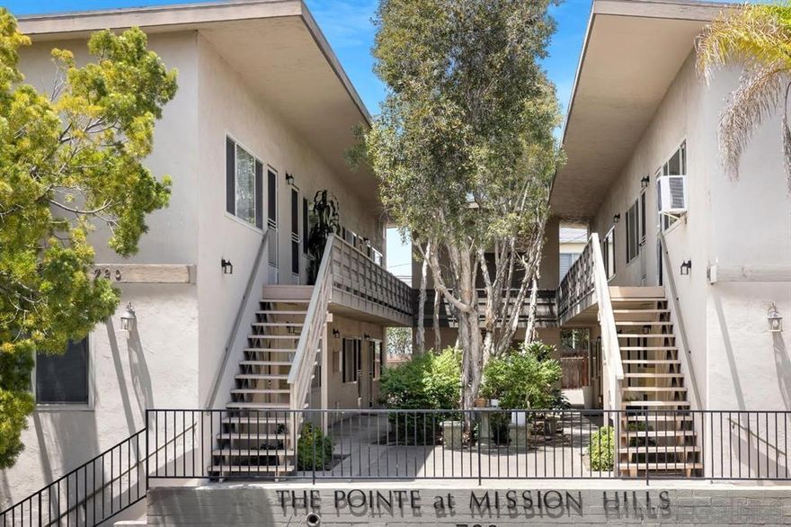 Charming Mission Hills Gem! This beautifully maintained 1-bedroom, 1-bath condo offers an open-concept layout and a stylishly updated kitchen featuring stainless steel appliances, subway tile backsplash, pull-down faucet, and a gas range. Additional features include wood laminate flooring, mirrored closet doors, dual-pane windows, and a ceiling fan. Located in one of San Diego’s most sought-after neighborhoods—just steps to cafes, restaurants, shops, and minutes from downtown, Balboa Park, and the waterfront. A rare opportunity to own in historic Mission Hills!