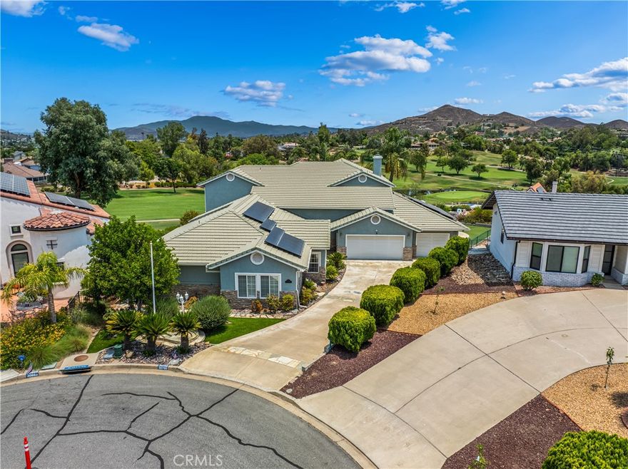 Welcome to Spyglass Way!!  An extraordinary, one-of-a-kind estate offering the ultimate in exclusivity and lifestyle within the prestigious, guard-gated community of Canyon Lake. Perfectly positioned on a private cul-de-sac and perched along the pristine fairways, this residence delivers a rare combination of elegance, comfort, and access to some of Southern California’s most coveted recreational amenities.



Spanning over 4,800 square feet, this impressive home features 4 bedrooms plus a dedicated office, thoughtfully designed to accommodate both luxury and practicality. Two expansive primary suites grace the main level, creating ideal flexibility for multigenerational living or hosting guests in style. The home’s open-concept layout invites you to gather in the chef’s kitchen, relax by the wood-burning fireplace, or entertain in the grand upstairs game room complete with its own wet bar. Unwind on the elevated decks as you savor sweeping, uninterrupted views of the golf course — or drive your golf cart straight from your private access to the course, just steps from your backyard.



Every inch of the oversized lot is beautifully curated, from the lush manicured landscaping and turfed yard to the 3-car garage with a separate bay for your golf cart — all powered by paid-off solar for peace of mind.



But what truly sets this property apart is its connection to the unparalleled lifestyle Canyon Lake offers. As a resident of this exclusive, resort-style community, you’ll enjoy private lake access for boating, wakeboarding, paddleboarding, and fishing, along with an equestrian center, championship golf course, clubhouse with dining and events, sparkling pools, lighted tennis and pickleball courts, scenic parks, and miles of shoreline to explore.



This is more than just a home — it’s a private sanctuary, an entertainer’s dream, and your passport to an extraordinary way of life that few ever get to experience. Don’t miss your chance to claim one of Canyon Lake’s premier residences and elevate your everyday to something truly exceptional.