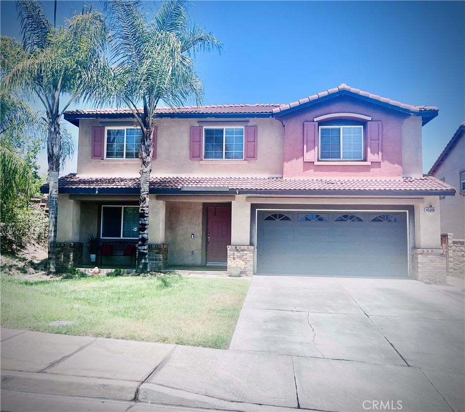 Rosetta Canyon 4 BEDROOM AND 2.5 BATH HOME on a CORNER LOT! **PRICED TO SELL** The front living room welcomes you with ACACIA WOOD FLOORS. The kitchen is large with stainless appliances and a newer island that seats 4 people. The kitchen opens to a tiled living space where you can relax in front of the modern electric fireplace and beautiful built in bookshelves. Upstairs you find the 3 oversized guest bedrooms with nice sized closets and a HUGE PRIMARY SUITE. Outside, the back patio is covered with a new ALUMAWOOD PATIO COVER that spans the length of the home and includes a beautiful redwood table for a perfect entertainment space! Fruit trees and a fire pit add to the charm of this private back yard. A whole house fan is an added bonus! Location on a CUL DE SAC and has easy access to the 15 freeway, shopping and restaurants and is just a couple blocks walk to the Rosetta Canyon Community Park and Sports Park! This home has it all at a great price! (Professional and Complete Photos coming this week)