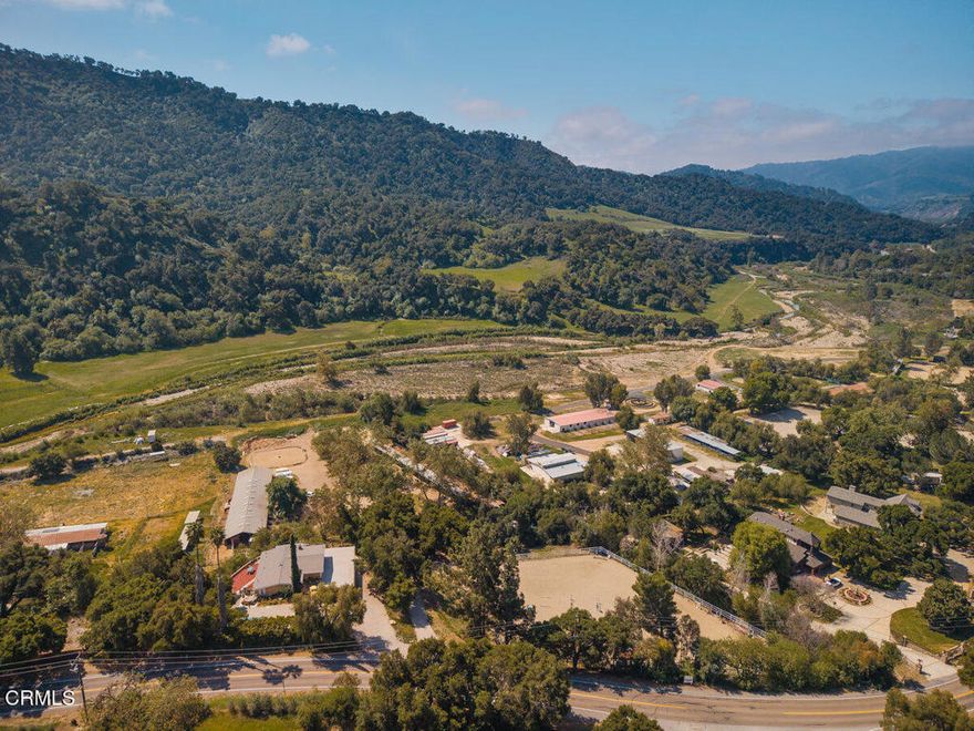 Rare, Income-Producing Horse Compound with Development Potential - First Time on the Market in Over 40 Years!Discover a truly unique opportunity to own an income-generating family horse compound, offered for the first time in more than four decades. Set on multiple parcels with three separate addresses and APNs, this one-of-a-kind property is an investor's dream, offering the potential to build additional homes and ADUs.The main residence features three bedrooms and two bathrooms, plus a fully permitted downstairs guest quarters with one bedroom, one bathroom, and attached two-car garage - perfect for tenants, guests or extended family.Nestled adjacent to Saddle Mountain and backing up to the expansive 850-acre Old Creek Ranch Winery, the setting is nothing short of spectacular. The land is adorned with 30-year-old Zinfandel grapevines, majestic 400-year-old oak trees, and mature sycamores, all set against a backdrop of breathtaking mountain views.Equestrian amenities include:5,000 sq ft of permitted stables26 total stalls (13 indoor, 13 outdoor)Two tack roomsThree horse arenas and show arenaDedicated jumping and turnout areasThis is an ideal location on sought-after Creek Road, just minutes from downtown Ojai and Ventura, making it a rare find for those looking to establish a family estate, equestrian retreat, or continue as an income-producing property. Existing tenants are in place and can remain, providing immediate cash flow.Don't miss your chance to own this extraordinary property filled with natural beauty, history, and opportunity.