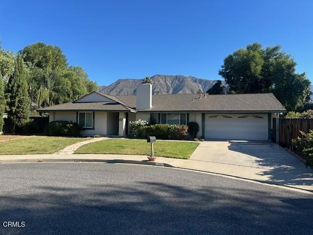 This great Ojai home is ready for the new owner to make it their own. Located in a quiet cul-de-sac near Downtown Ojai, Soule Park and Soule Park Golf Course. The large (10,449 sq ft per tax records) lot is perfect for anyone looking for a little extra elbow room. The spacious yard has fruit trees and other landscaping.