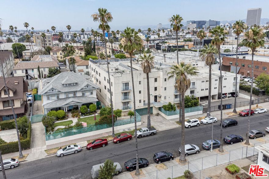 * BIG PRICE REDUCTION* Don't miss this rare and unique opportunity to own a highly valuable income property in a prime location!  This well maintained 18 unit apartment complex with a resident manager is a strong investment with a gross income $36,490, boast an exceptional GRM 12.5, outstanding CAP rate of 5.3% and tremendous upside potential. The property is situated in a highly desired rental market strong investor and tenant demand. This three-story apartment complex, reminiscent of a condominium, was built in 1991 and has been impeccably managed and maintained ever since. The total square footage of the improvements is an impressive 21,789, sitting on a sizable 13,050 square foot lot, zoned LA R4-1 & TOC Tier 3, presenting additional development possibilities. The building's charming three-story, features an airy courtyard that provides access to all units, including an elevator from the parking lot. Comprising of 17 units with 2Beds and 2Baths, along with one unit featuring 2Beds and 1Bath. Each of the tastefully upgraded 2Beds units spans approx. 1,100 sf, offering a spacious living room, separate rooms, dining area, and central AC(16units). The apartments also boast ample closet space. The upgrade include separate water heaters, well- appointed kitchens with vent out hoods, dishwasher, stoves, beautiful countertops, cabinetry, and luxurious bathtubs and vanities. The plumbing has been installed to copper, and features CCTV surveillance. The on-site laundry room generates additional income. Additionally, each unit has separate gas and electric meters. Security are prioritized with a gated and secure parking garage offering 10 side-by-side parking spots and 22 tandem spaces(total 32 spaces).  Convenient access to the FWY 110 and 10, situated just west of Downtown LA, easy access to major markets, restaurants, banks, healthcare facilities, and other business.  Don't delay - seize the chance to make this one-of-a-kind investment property your own!