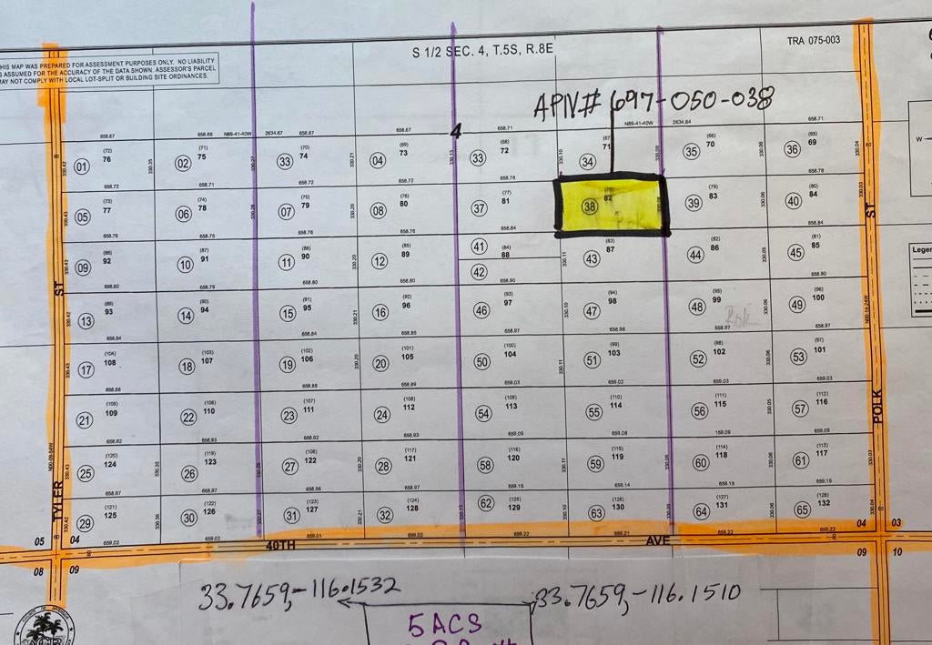 5 Ac W Of Polk St