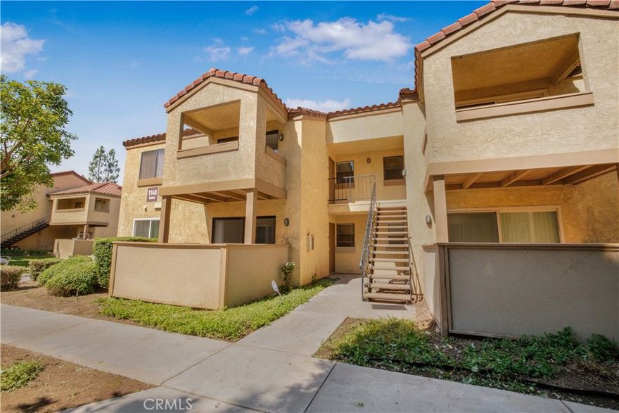 Welcome to The Woodlands, a sought-after gated condo community just steps from the University of California Riverside and minutes to downtown!

This stylish upstairs unit has been refreshed with new vinyl flooring, bathroom updates, recessed lighting, upgraded balcony features, fresh paint, and a brand-new AC unit, making it an easy low-maintenance investment property or move-in ready for a homeowner. Inside, you’ll find a spacious bedroom with double mirrored closets, a large bathroom with plenty of counter space and storage, and a private balcony perfect for relaxing or entertaining. The kitchen features granite countertops and comes fully equipped with a stove, microwave, dishwasher, and refrigerator. A one-car detached garage is included, with plenty of street parking for guests. The community offers fantastic amenities: sparkling swimming pool, relaxing jacuzzi, BBQ and picnic areas, onsite laundry, well-kept grounds, and pet-friendly living. HOA dues cover water, trash, sewer, and grounds maintenance for stress-free ownership. With its unbeatable location near campus, shopping, restaurants, and freeways — plus outdoor destinations like the Cleveland National Forest, Santa Ana River, and Sycamore Canyon Wilderness Park — this property offers strong rental potential and consistent demand. Whether you’re looking for a prime rental property or your own place to call home, this one is ready to go… and units here don’t last long!