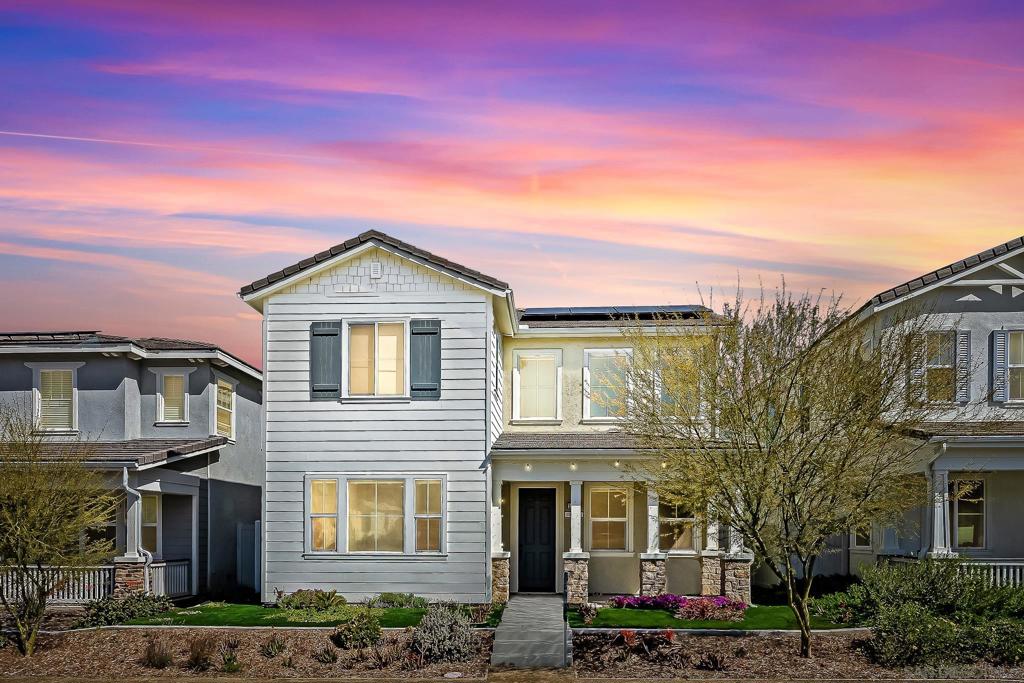 Perfect opportunity to own a beautifully upgraded home in a highly sought-after community! Built in 2022 and still under builder warranty, this spacious 5-bedroom, 3-bathroom home offers the perfect blend of modern comfort and convenience. Enjoy paid-off solar, a smart home system, built-in high-speed internet, and premium finishes including quartz countertops and a custom glass tile backsplash. The open floor plan includes a 2-car garage and plenty of room for family and guests. Perfect for military families stationed in Camp Pendleton, families that want to be more rural but still be near—but not too close to—San Diego or professionals that work remotely! Located in a vibrant community featuring 24-hour gyms, a pool, parks, and a clubhouse perfect for entertaining. Easy access to the freeway, nearby attractions like the Safari Park, golf courses, shopping, and more!