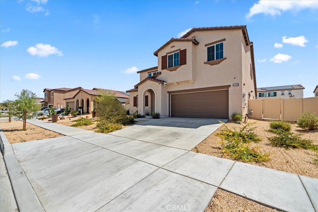 Welcome to your dream home! This newly built residence offers the perfect blend of modern elegance and everyday comfort in a sought-after West Lancaster neighborhood. This stunning home features a highly desirable layout with a luxurious primary suite and en-suite bathroom and spacious bedroom and bathroom conveniently located on the main floor. Upstairs you'll find a large bonus room and 3 additional roomy and versatile bedrooms and bathroom ideal for guests, a home office, or a growing family. Energy-efficient features and smart home technology add convenience and savings to your lifestyle.
Step inside to discover a spacious open floor plan with abundant natural light, perfect for entertaining or relaxing with family. The modern kitchen features quartz countertops, ample cabinetry with a large island, and updated appliances, making meal prep a breeze.
Enjoy seamless indoor-outdoor living with your completed private backyard with patio cover, perfect for relaxing evenings or weekend gatherings. Energy-efficient features and smart home technology add convenience and savings to your lifestyle. SOLAR IS PAID OFF!!!
Located just minutes from top-rated schools, parks, and shopping centers, this home offers easy access to everything you need. Nearby, you’ll find the Antelope Valley Mall, Starbucks, and popular dining spots like Crazy Otto’s Diner and The Lemon Leaf Café. For outdoor enthusiasts, Apollo Community Regional Park is just a short drive away.
Don’t miss your chance to own this thoughtfully designed, move-in-ready home—schedule your private tour today and experience the best of Lancaster’s new construction living!