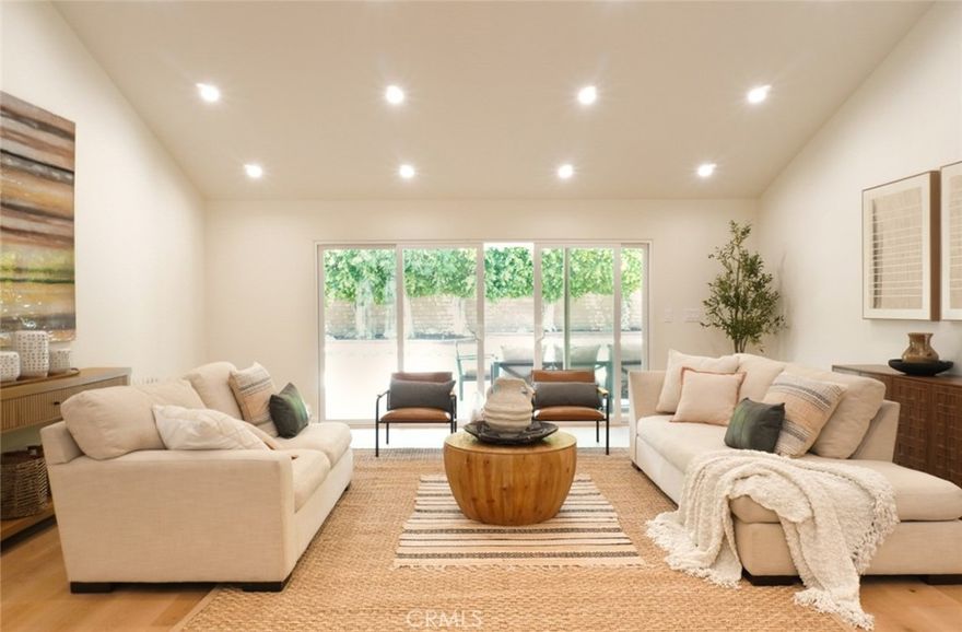 Welcome to this stunningly remodeled estate tucked away at the end of a peaceful cul-de-sac in Northridge. Sitting on over a quarter-acre lot, this 3,341 sq ft home offers 5 bedrooms and 5 bathrooms, including a fully permitted ADU with private entrance, ideal for guests, extended family, or rental income.

Step inside to find soaring ceilings, oversized windows, and an open floor plan filled with natural lights. The designer kitchen features custom cabinetry, quartz countertops, and stainless steel appliances, seamlessly flowing into spacious living and dining areas. All bedrooms are located on the main level, including a luxurious primary suite with spa-style bathroom and walk-in closet.

This house showcases modern finishes throughout- engineered wood floors, sleek tile work, and elegant fixtures- balanced with warmth and comfort. additional amenities include a fireplace, dedicated laundry room, and ample storage.

Outsite, the entertainer's backyard os a private retreat with a sparkling pool and spa, surrounded by lush landscaping and mature trees. The oversized lot provided plenty space for gatherings, relatation, and outdoor living. An Attached garage and wide driveway complete this rare offering. 

With its thoughtful design, income potential, and prime location, 17063 Kapp is the perfect blend of luxury, function, and California lifestyle.

Come and explore more about this piece of gem!!!