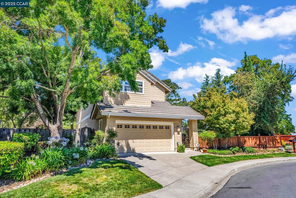 If you are looking for a more secluded tucked away kid friendly court location with serene views from the newly updated rear deck within the more private rear yard in the immensely sought after CA Chateau subdivision in Westside Danville this may be the home for you! It offers vaulted ceilings in the upper level with ample natural light to give a feeling of coziness & warmth. The flow from the Kitchen to the Dining Room & Family Room with a gas burning fireplace is perfect for potential gatherings with friends and family. The upstairs Master Bedroom also with vaulted ceilings & a bonus room boasting a separate stall shower, soaking tub & walk-in closet. At the lower level a Living Room with hardwood floors & a gas burning fireplace leading to the generous sized bedrooms also with hardwood floors & one full bath. The Laundry Room leads to the 2-car garage with ample storage area. The home has been recently painted inside & out. It is a block or so from the community pool & center, playground & tennis courts. As for life amenities it is only about 2-3 miles to historic downtown Danville for fine dining & shopping & roughly the same distance the other direction to San Ramon for additional entertainment options. Lastly, it is very close to the 680 North and South freeways.