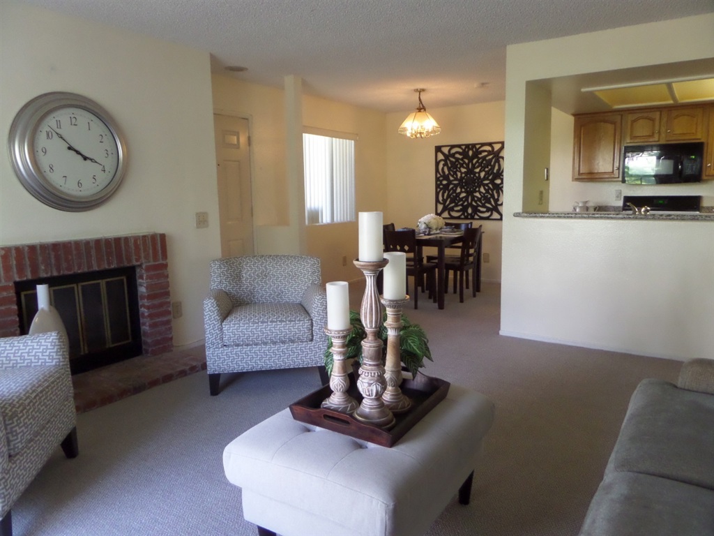 Seller will entertain offers between $299,000 to $310,000. Cozy lower level unit. Nice and quiet. Upgraded granite kitchen counter top with newer cabinets. Newer carpets. Washer & dryer in unit. Storage closet off patio. Complex is well maintained with tropical landscaping, fountains and streams, pool & spa. Award winning Poway School District. Close to schools, YMCA, library, shopping, dining, hiking trials. Easy access to freeways. Neighborhoods: Rancho Penasquitos Equipment: Dryer, Range/Oven, Washer Other Fees: 0 Sewer: Sewer Connected Topography: LL