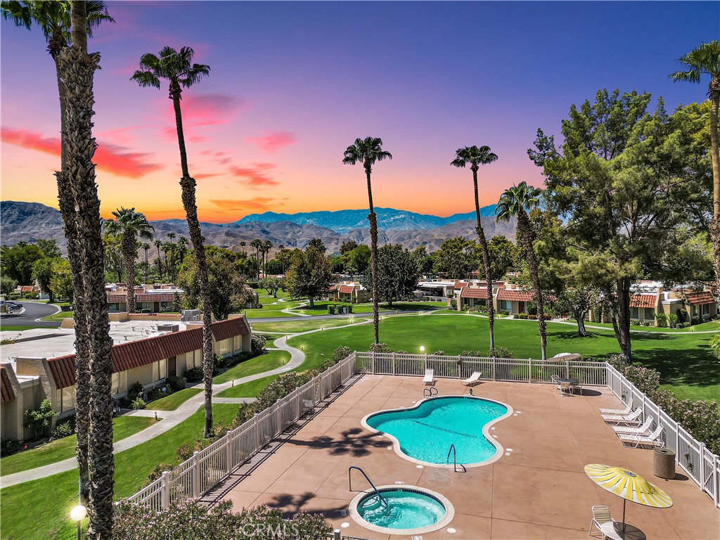 Discover one of Rancho Mirage’s best-kept secrets—a move-in ready 2-bedroom, 2-bath, single level, end unit tucked away in the quiet, gated community of Mountain View Villas. This beautifully furnished condo offers the perfect mix of comfort, privacy, and location, all in the heart of the Coachella Valley.
Enjoy sweeping mountain views and tranquil greenbelts right outside your door. Your own private gated courtyard leads to two covered parking spaces, making day-to-day living effortless and secure.
Inside, the light-filled floor plan connects seamlessly to the outdoors—perfect for relaxing or entertaining. Step outside and explore the resort-style amenities: sparkling pools and spas, tennis courts, wide open green spaces, and a welcoming clubhouse.
Just minutes from premier golf courses, shopping, dining, entertainment, and everything the desert has to offer—this home is more than a place to live; it’s a lifestyle.
A rare find in a serene setting—schedule your showing today and fall in love with the views, the space, and the unmatched charm of Mountain View Villas!